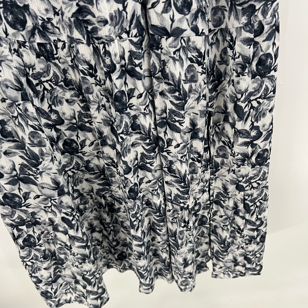 Abercrombie & Fitch short sleeve smocked midi dress - Picture 6 of 10
